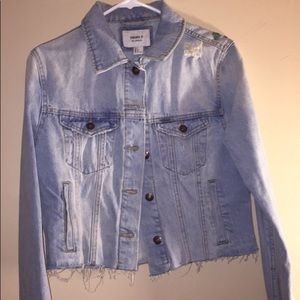 Light blue jean jacket